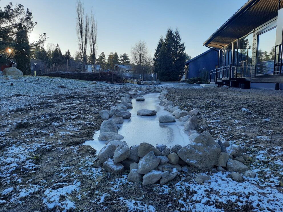 Rain garden, AhlmanEdu