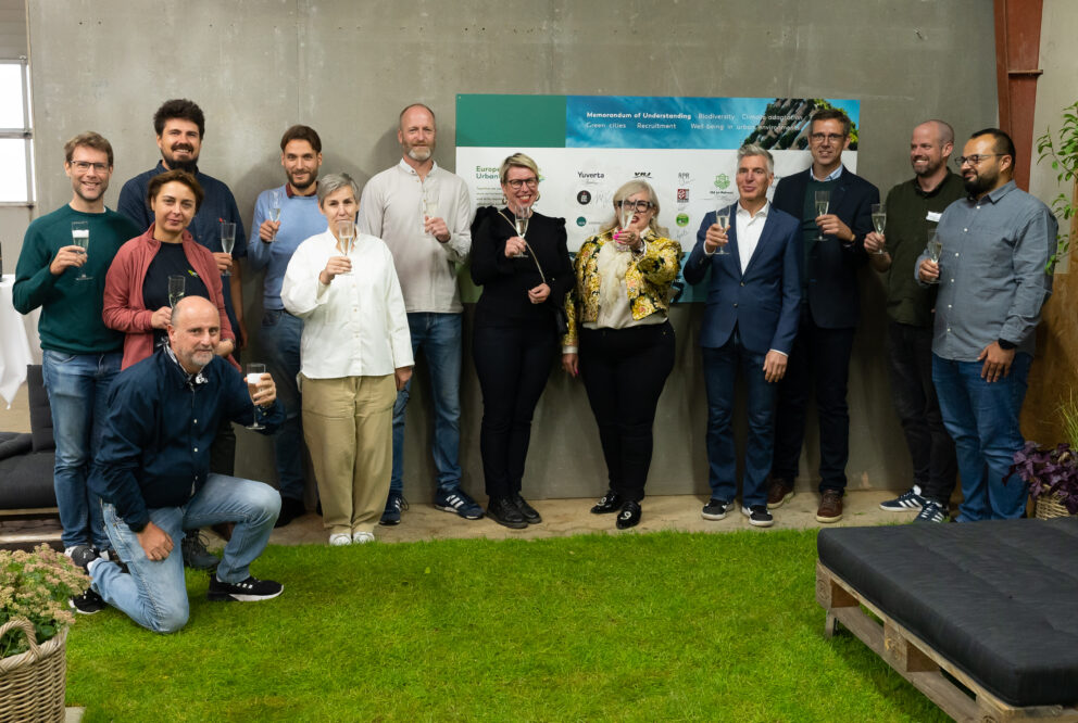 European Platform for Urban Greening Formalised With Memorandum of Understanding