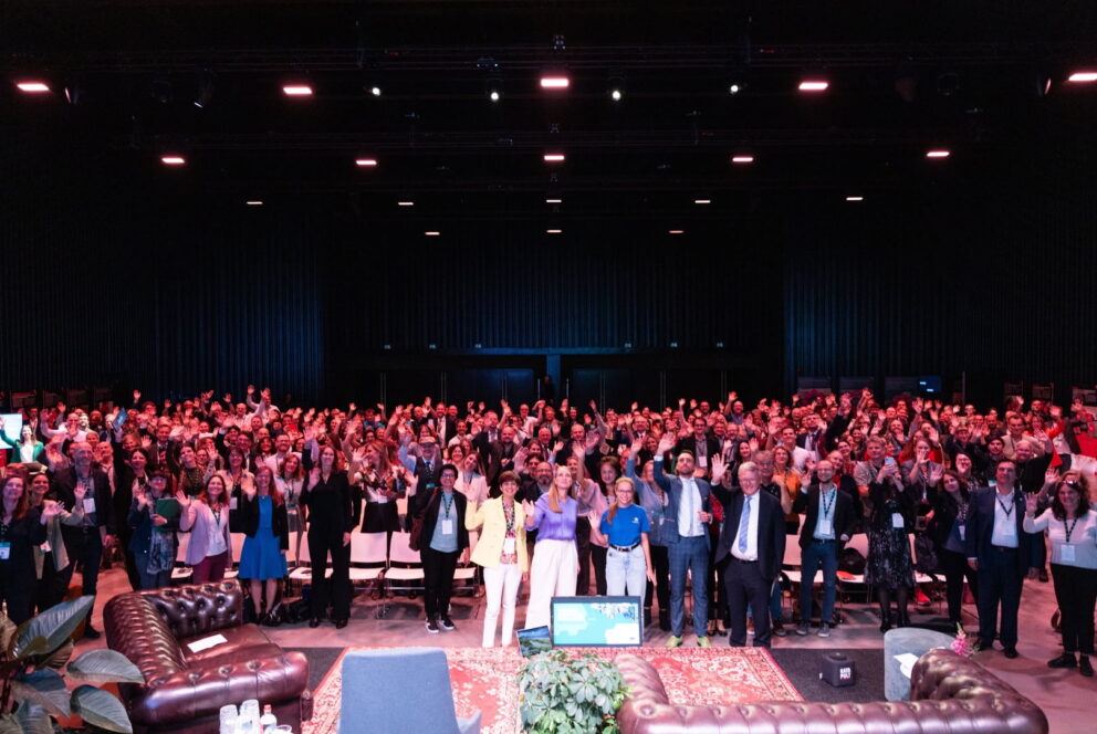Group photo of the participants at the Forum on Vocational Excellence 2023 - Providing today’s talent with the skills to build a great tomorrow. Photo by Sabrina Schippers.