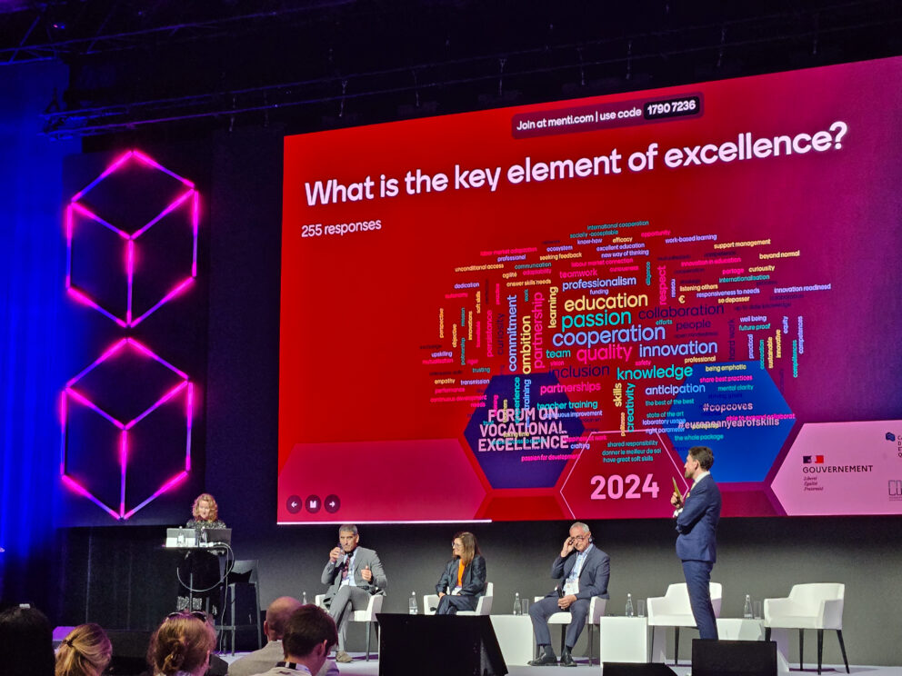 Forum on Vocational Excellence in Lyon, France in September 2024